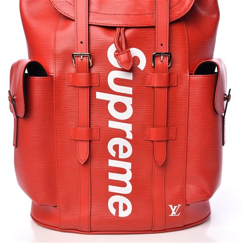 louis vuitton supreme backpack